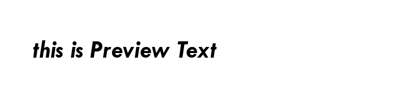 font preview of TCBI__