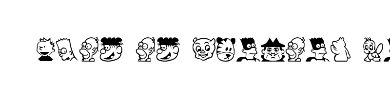 font preview of TOONTOWN
