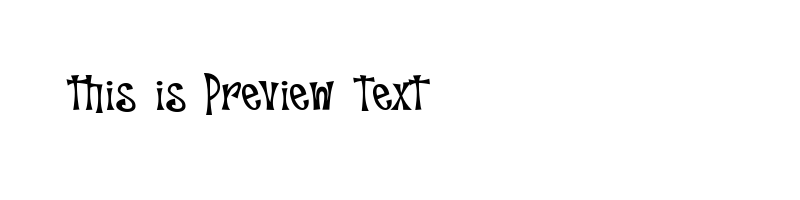font preview of Troub