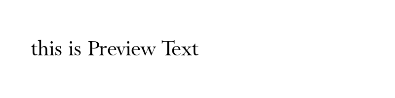 font preview of tt0715m
