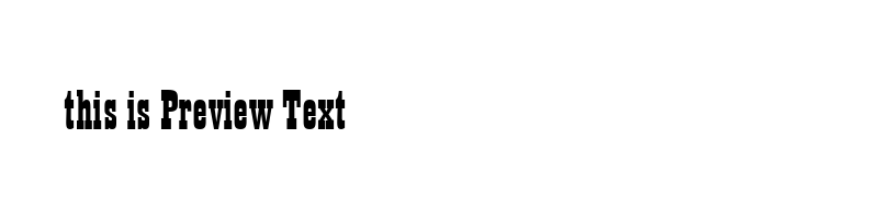 font preview of tt0867m