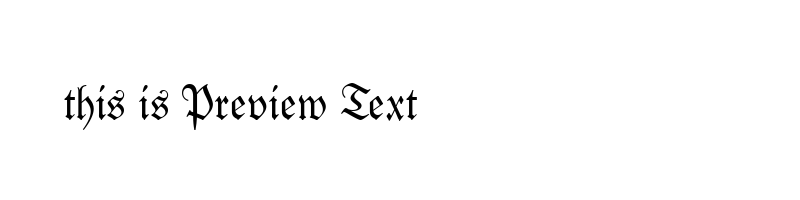 font preview of tt0983m