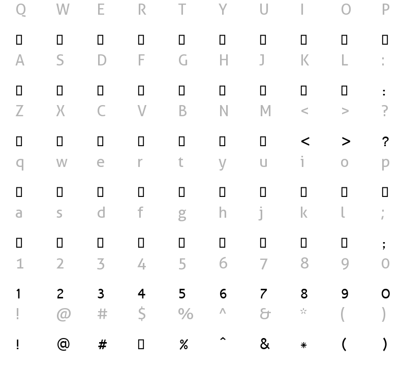 mangal-regular-charmap